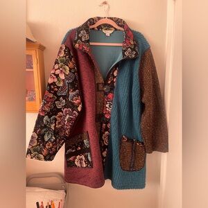 Coldwater Creek Patchwork Jacket, 3x